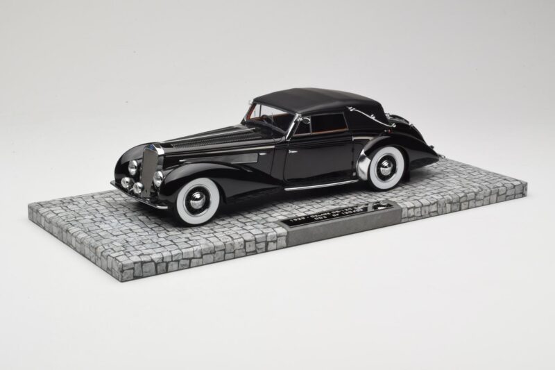 Delage D8-120 Cabriolet Black Minichamps 1:18 107115131 Diecast