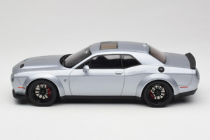 Dodge Challenger SRT Hellcat Redeye Silver GT Spirit 1:18 GT226 Resin - image 3 of 6