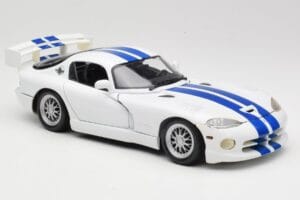 Dodge Viper GTS-R GT2 White 1997 Maisto 1:18 50316 Diecast - image 6 of 8