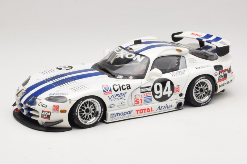Dodge Viper GTS-R #94 Viper Team Oreca O. Beretta / T. Archer / D. Dupuy 24 Hours of Daytona 1997 AUTOart 1:18 89723 Diecast