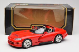 Dodge Viper RT/10 Red Limited Edition Bburago 1:18 3025 Diecast - image 8 of 8