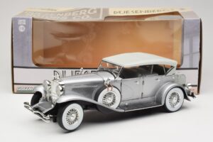 Duesenberg SJ Silver GreenLight 1:18 13525 Diecast - image 8 of 8