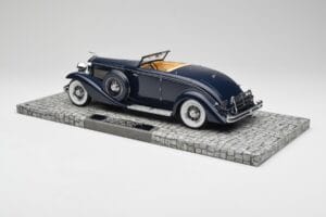 Duesenberg SJN Convertible Coupe Midnight Blue Minichamps 1:18 107150332 Diecast - image 5 of 6