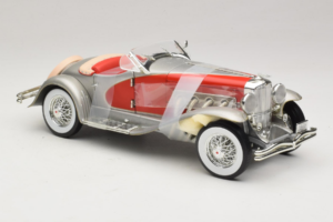 Duesenberg SJ Clark Gable's Car Silver Red ERTL 1:18 7962 Diecast - image 4 of 6