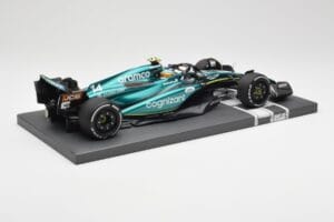 Aston Martin AMR23 #14 F. Alonso 3rd Place Saudi Arabian GP 2023 Minichamps 1:18 117230214 Diecast - image 3 of 7