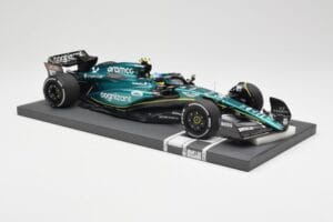 Aston Martin AMR23 #14 F. Alonso 3rd Place Saudi Arabian GP 2023 Minichamps 1:18 117230214 Diecast - image 4 of 7
