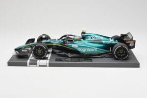 Aston Martin AMR23 #14 F. Alonso 3rd Place Saudi Arabian GP 2023 Minichamps 1:18 117230214 Diecast