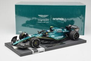 Aston Martin AMR23 #14 F. Alonso 3rd Place Saudi Arabian GP 2023 Minichamps 1:18 117230214 Diecast - image 7 of 7