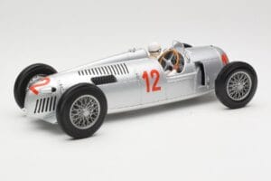 Auto Union Type C #12 H. Stuck Hungarian GP Budapest 1936 Minichamps 1:18 155361012 Diecast - image 2 of 6