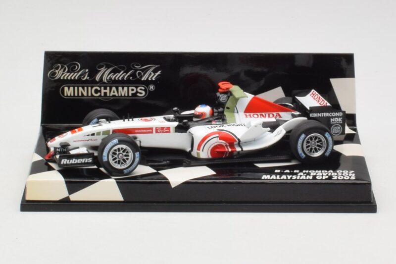 BAR Honda 007 A. Davidson Malaysian GP 2005 Minichamps 1:43 BAR Honda 007 A. Davidson Malaysian GP 2005 Minichamps 1:43 400050104 Diecast