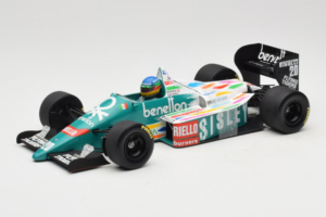 Benetton B186 #20 G. Berger F1 1986 Minichamps 1:18 80439418130 Diecast