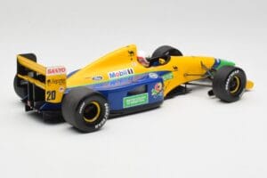 Benetton B191 #19 M. Schumacher F1 1991 Minichamps 1:18 100910119 Diecast - image 2 of 6