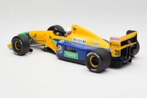 Benetton B191 #19 M. Schumacher F1 1991 Minichamps 1:18 100910119 Diecast - image 5 of 6