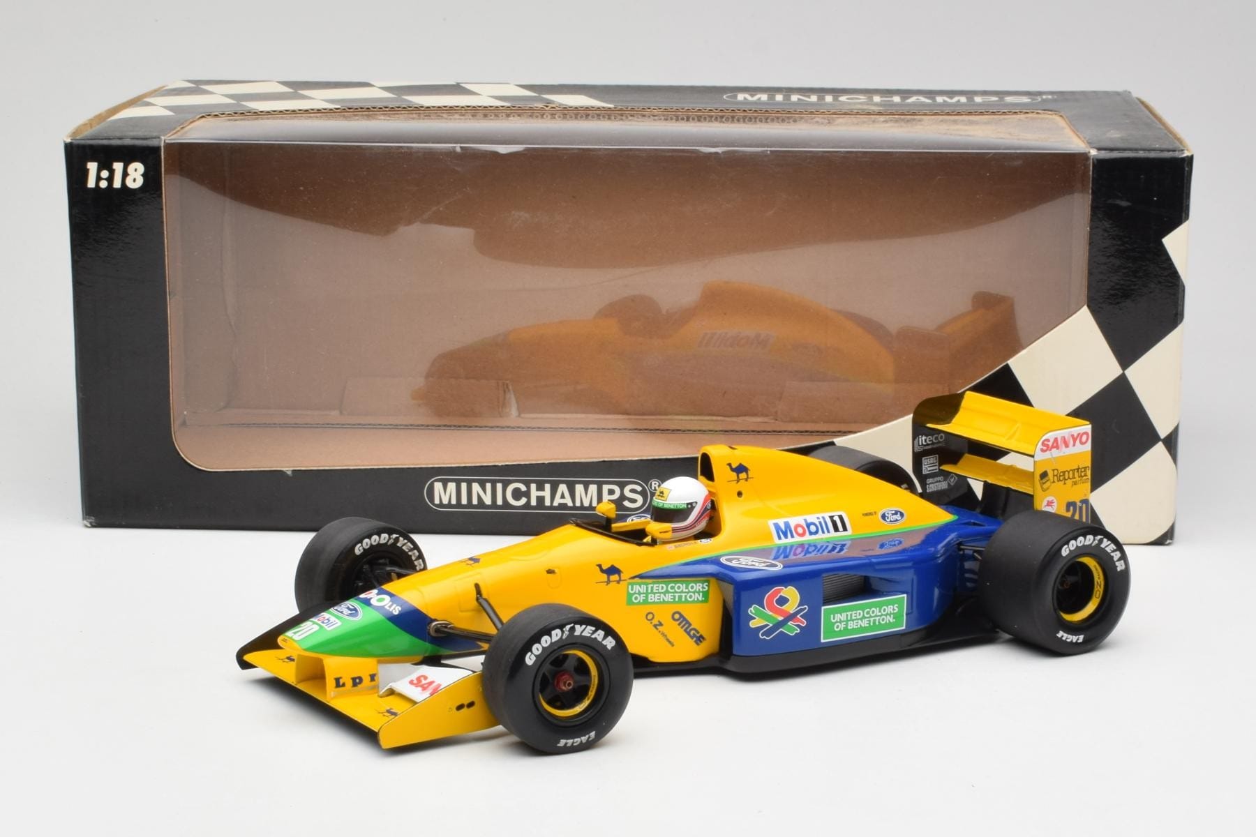 Minichamps Benetton B191 1:18 Michael Schumacher 1991