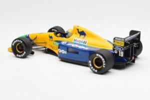 Benetton Ford B191 #20 R. Moreno F1 1991 Minichamps 1:18 100910019 Diecast - image 5 of 6