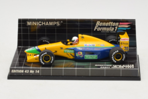 Benetton B191B Ford #20 M. Brundle Early Season F1 1992 Minichamps 1:43 400920120 Diecast