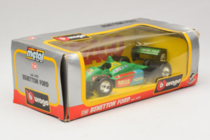 Benetton B190 Ford #20 N. Piquet F1 1990 Bburago 1:24 6102 Diecast - image 2 of 3