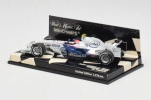 BMW Sauber F1.08 #4 R. Kubica Showcar 2008 Minichamps 1:43 400080084 Diecast - image 3 of 5