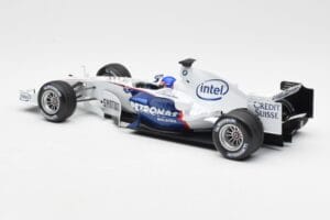 BMW Sauber F1.06 #17 J. Villeneuve F1 2006 Minichamps 1:18 100060017 Diecast - image 5 of 6