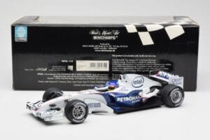 BMW Sauber F1.06 #17 J. Villeneuve F1 2006 Minichamps 1:18 100060017 Diecast - image 6 of 6