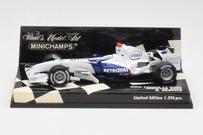 BMW Sauber F1.06 #16 N. Heidfeld F1 2006 Minichamps 1:43 400060086 Diecast