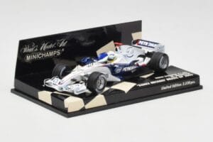 BMW Sauber F1.06 #16 N. Heidfeld Brazilian GP 2006 Minichamps 1:43 400060316 Diecast - image 2 of 5