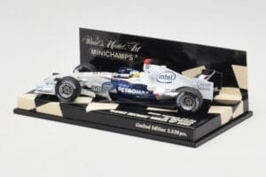 BMW Sauber F1.06 #16 N. Heidfeld Brazilian GP 2006 Minichamps 1:43 400060316 Diecast - image 3 of 5