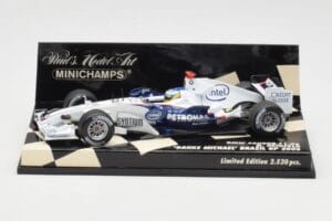 BMW Sauber F1.06 #16 N. Heidfeld Brazilian GP 2006 Minichamps 1:43 BMW Sauber F1.06 #16 N. Heidfeld Brazilian GP 2006 Minichamps 1:43 400060316 Diecast