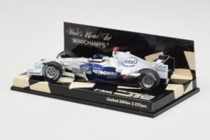 BMW Sauber F1.06 #10 N. Heidfeld Hungarian GP 3rd Place 2006 Minichamps 1:43 400060116 Diecast - image 3 of 5