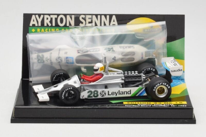 Brabham BMW BT52B A. Senna Test Car Paul Ricard 14 November 1983 Minichamps 1:43 540834399 Diecast