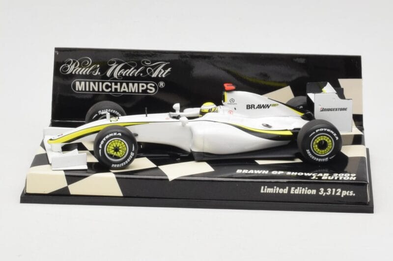 Brawn GP Mercedes BGP001 #22 J. Button Showcar 2009 Minichamps 1:43 400090092 Diecast