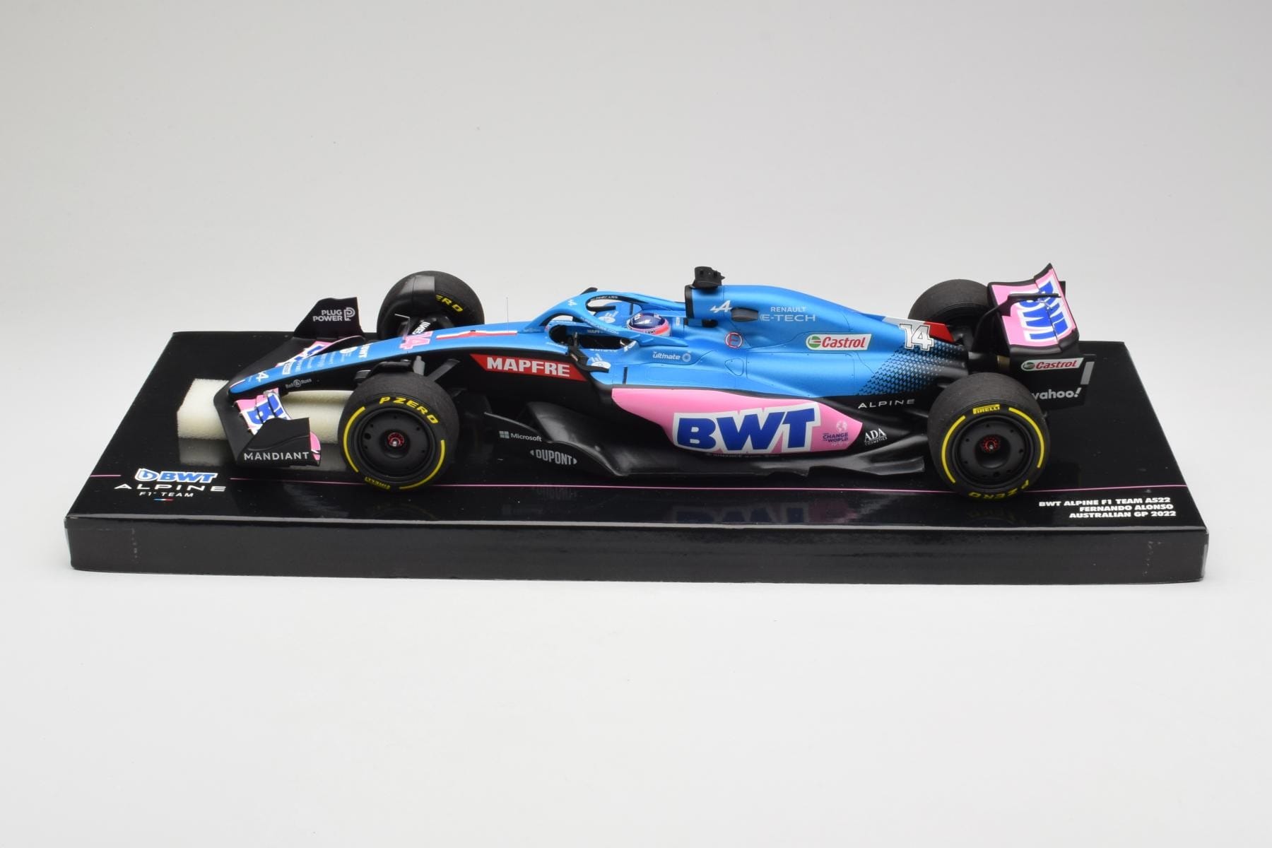 Minichamps Alpine A522 1:18 Fernando Alonso Australia