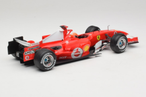 Ferrari 248 F1 #5 M. Schumacher German GP Hockenheimring 2006 Hot Wheels 1:18 J2887 Diecast - image 2 of 6