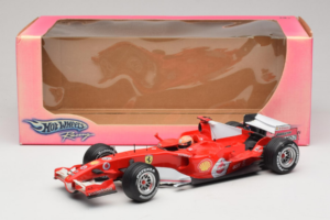 Ferrari 248 F1 #5 M. Schumacher German GP Hockenheimring 2006 Hot Wheels 1:18 J2887 Diecast - image 6 of 6