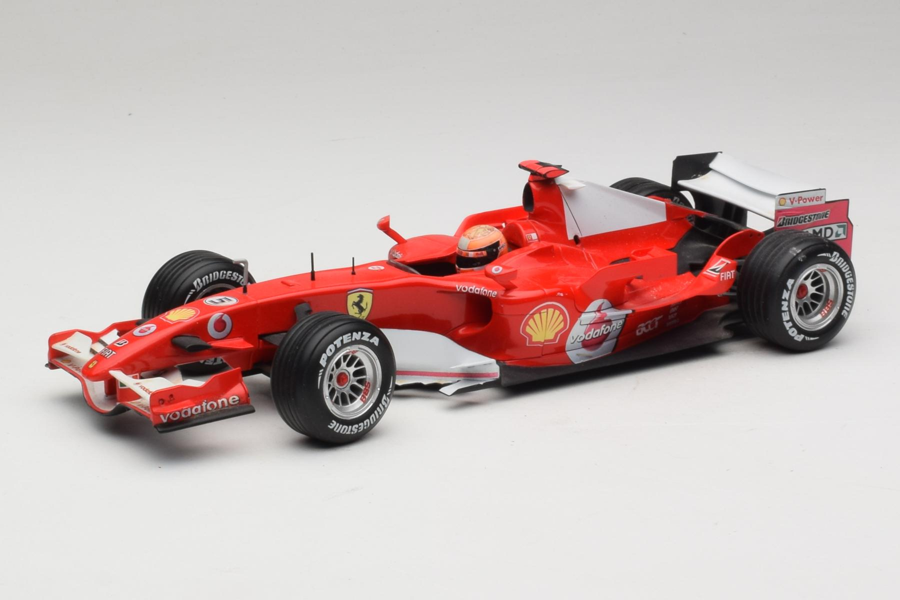 HotWheels Racing 1:18 シューマッハ Hot Wheels Ferrari 248 F1 Schumacher 2006 1:18