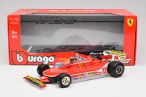 Ferrari 312T4 #12 G. Villeneuve South African Grand Prix 1979 Bburago 1:18 18-16814 Diecast - image 6 of 6