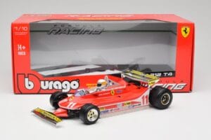 Ferrari 312T4 Short Tail #11 J. Scheckter Monaco Grand Prix 1979 Bburago 1:18 18-16814-18-01545 Diecast - image 6 of 6