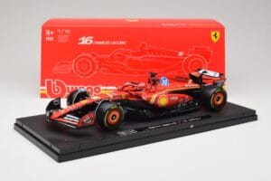 Ferrari SF-24 #16 C. Leclerc Emilia Romagna Grand Prix 2024 Bburago 1:18 18-16821-L-IMOLA-SHOWCASE Diecast - image 7 of 7
