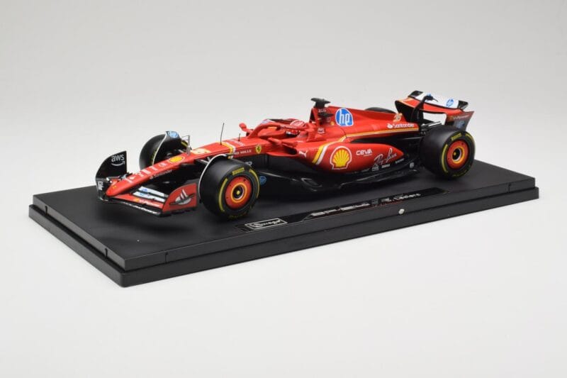 Ferrari SF-24 #16 C. Leclerc Emilia Romagna Grand Prix 2024 Bburago 1:18 18-16821-L-IMOLA-SHOWCASE Diecast