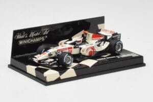 Honda RA106 #11 R. Barrichello F1 2006 Minichamps 1:43 400060011 Diecast - image 2 of 5