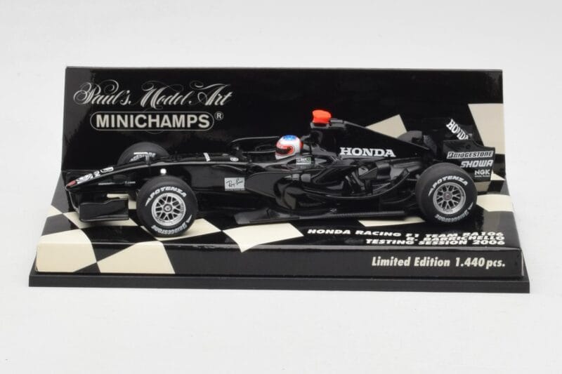Honda RA106 #11 R. Barrichello Test Car 2006 Minichamps 1:43 400060211 Diecast