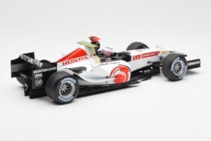 Honda RA106 Honda Racing Team R. Barrichello F1 Showcar 2006 Minichamps 1:18 08MF1-06B-CRB18 Diecast - image 2 of 6