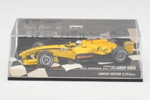 Jordan Ford EJ13 S. Motoyama Suzuka Test 2003 Minichamps 1:43 400030036 Diecast - image 5 of 5