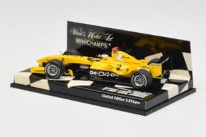 Jordan Ford EJ14 N. Mansell Regent Street Parade 2004 Minichamps 1:43 400040095 Diecast - image 3 of 5