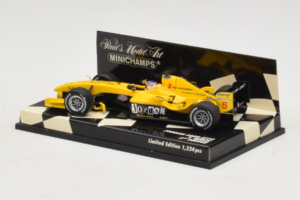Jordan EJ14 Ford #19 T. Glock Jordan Ford F1 Team 2004 Minichamps 1:43 400040039 Diecast - image 3 of 5