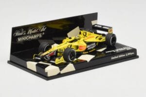Jordan Honda EJ11 #7 H-H. Frentzen F1 2001 Minichamps 1:43 400010011 Diecast - image 2 of 5