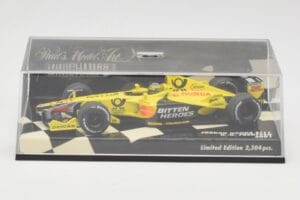 Jordan Honda EJ11 #7 H-H. Frentzen F1 2001 Minichamps 1:43 400010011 Diecast - image 5 of 5