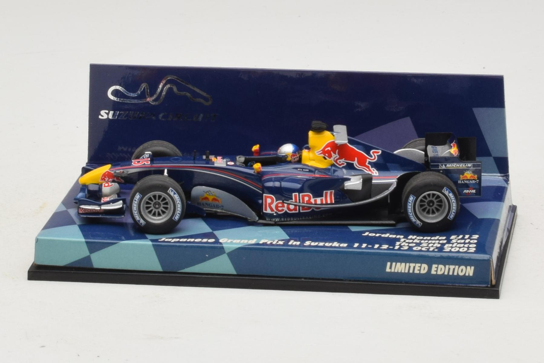 ミニチャンプス 1/43 Jordan Honda EJ12 Takuma Sato The 5th place