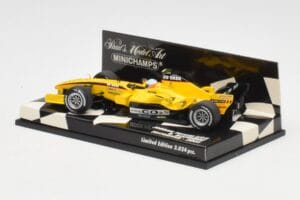 Jordan EJ15 Toyota R. Doornbos Test Driver F1 2005 Minichamps 1:43 400050039 Diecast - image 3 of 5