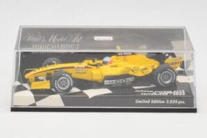 Jordan EJ15 Toyota R. Doornbos Test Driver F1 2005 Minichamps 1:43 400050039 Diecast - image 5 of 5